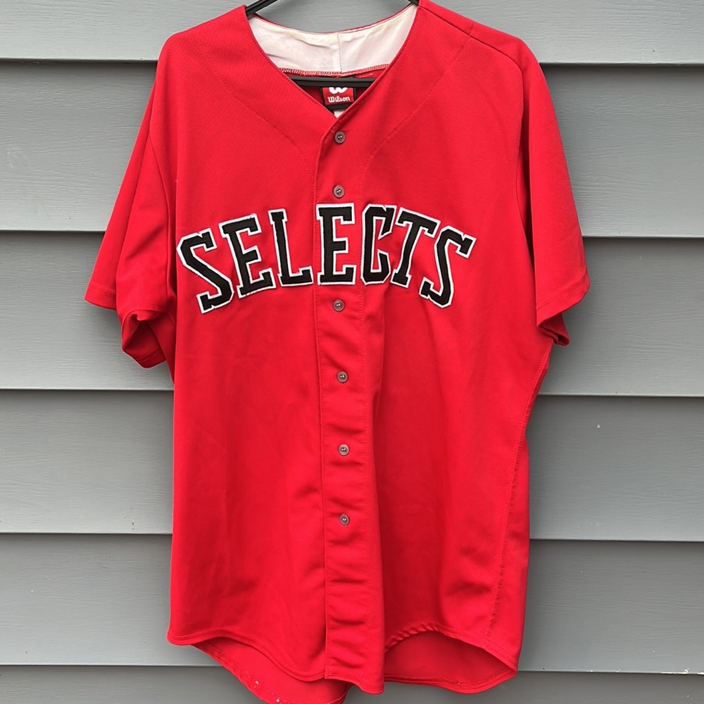 Wilson Selects Baseball Jersey